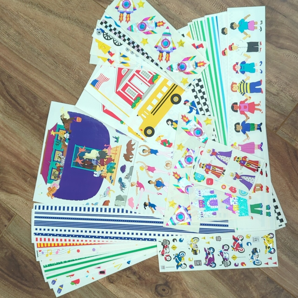Mrs. Grossman's Collection of "Child" Themed Stickers